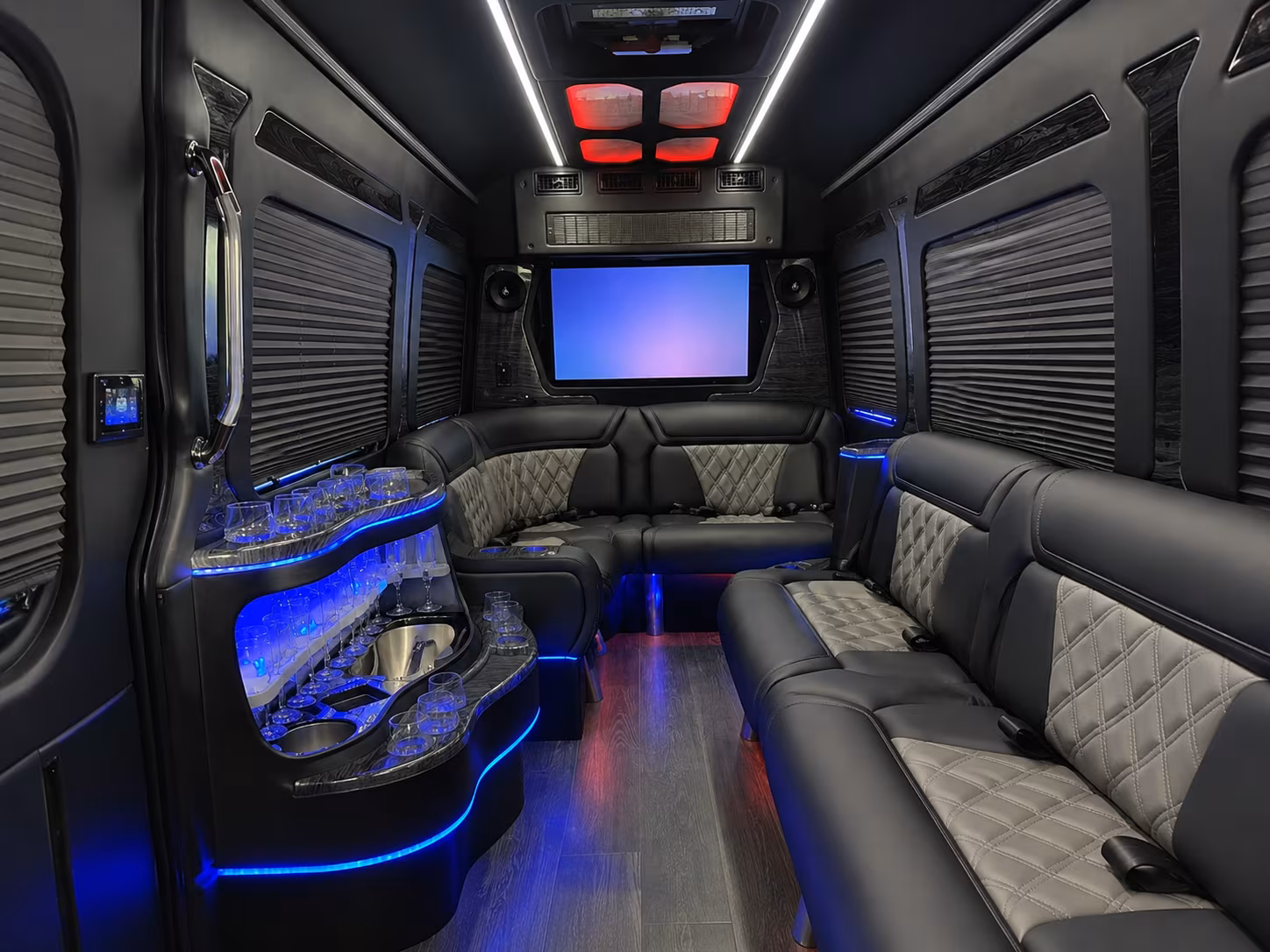 bus rentals for music festival weekends near garland