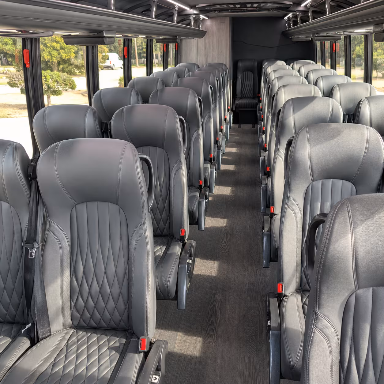 can i book a one way a round trip or a multi day package for a bus rental in garland
