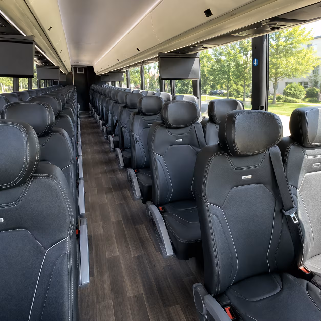 charter buses for garland area stem and university campus visits