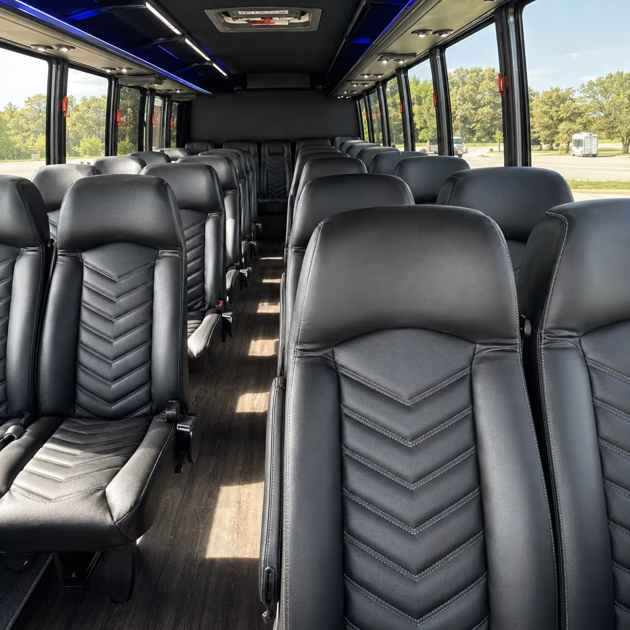 corporate wine tour and event bus rentals for garland businesses