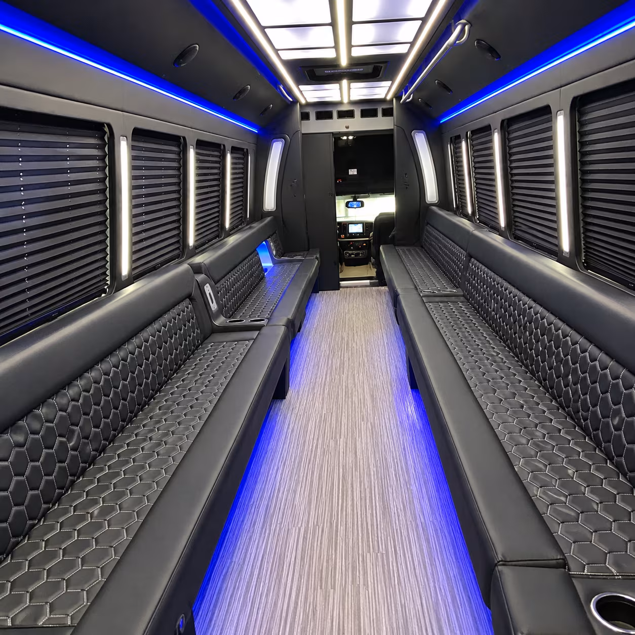 garland corporate party bus rental
