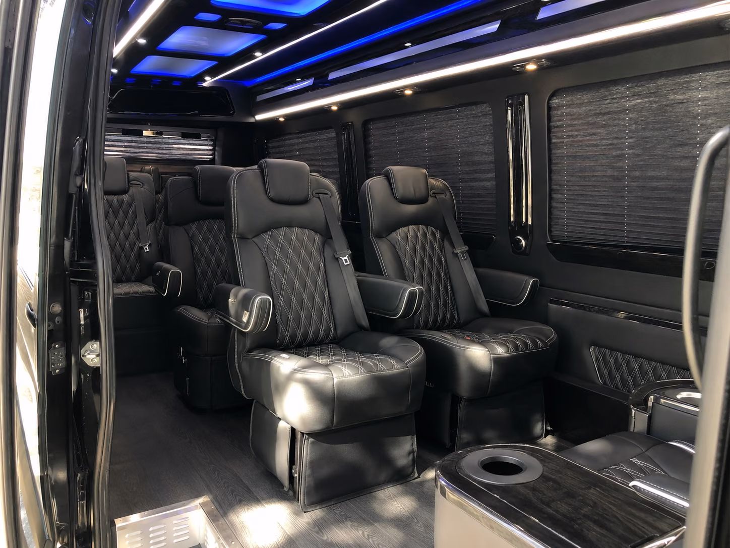 garland employee transportation onboard seating