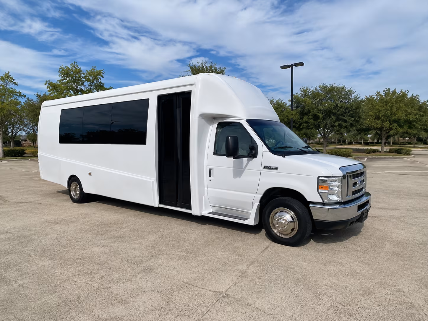 garland party bus booking step 1