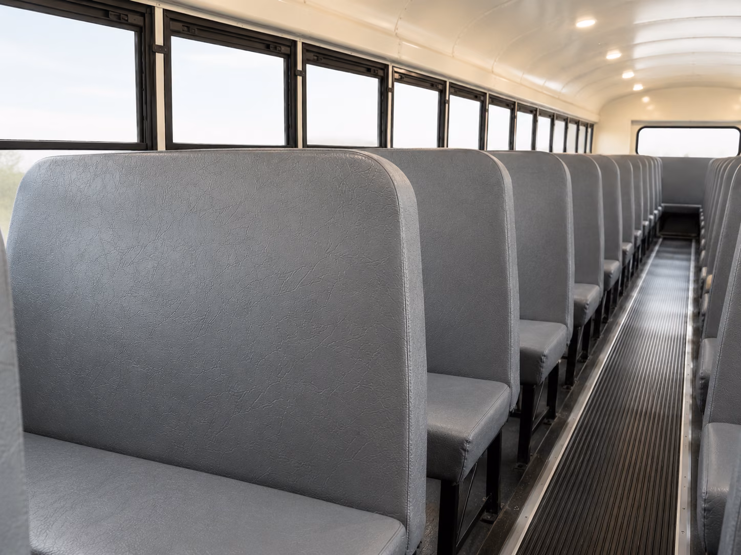 garland school bus interior