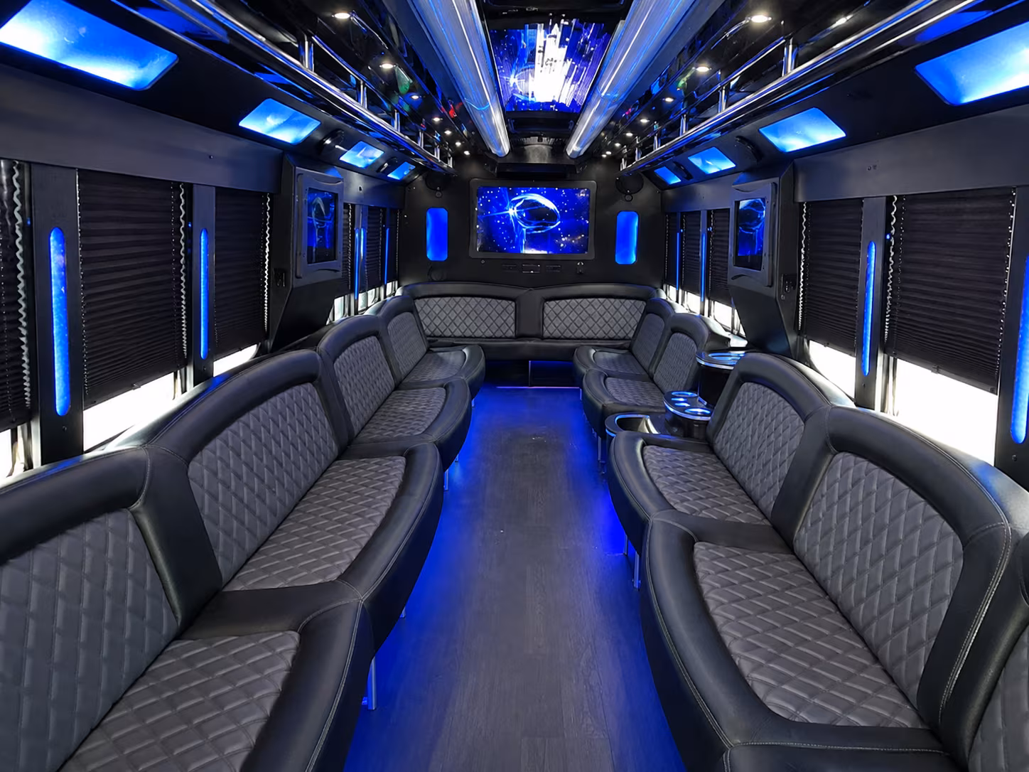 party bus rentals for garland high school proms