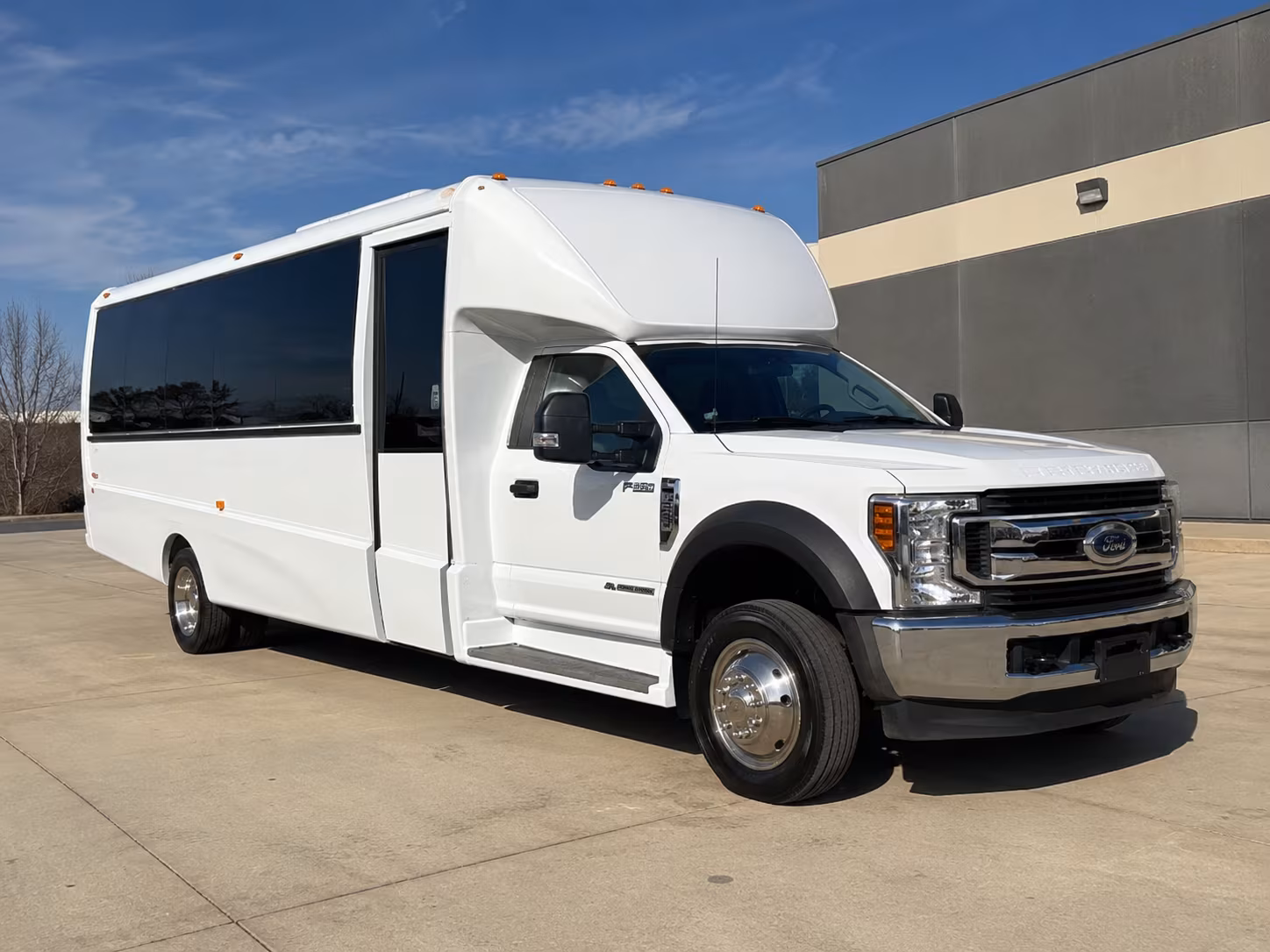 wedding guest buses and shuttle service in garland